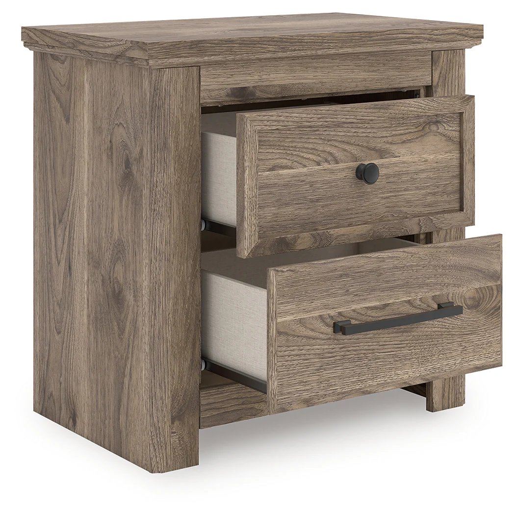 Rusticott Brown Nightstand - Image 3