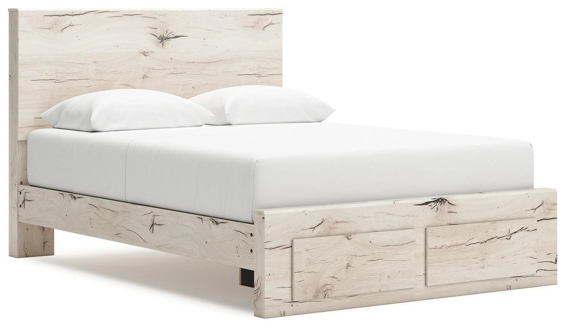Lawroy Light Natural Queen Panel Storage Bed - Image 2