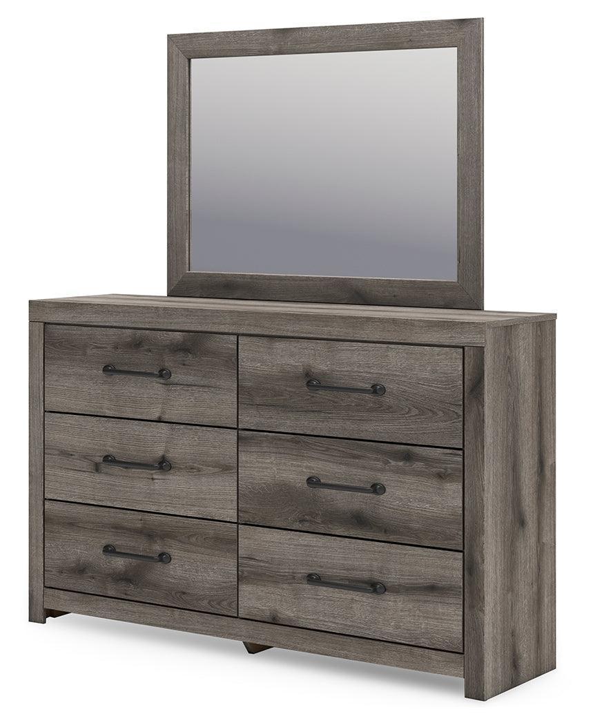 Graystorm Brown Gray Dresser and Mirror - Image 3
