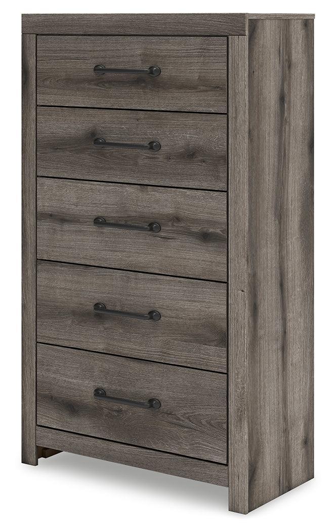 Graystorm Brown Gray Chest of Drawers - Image 3