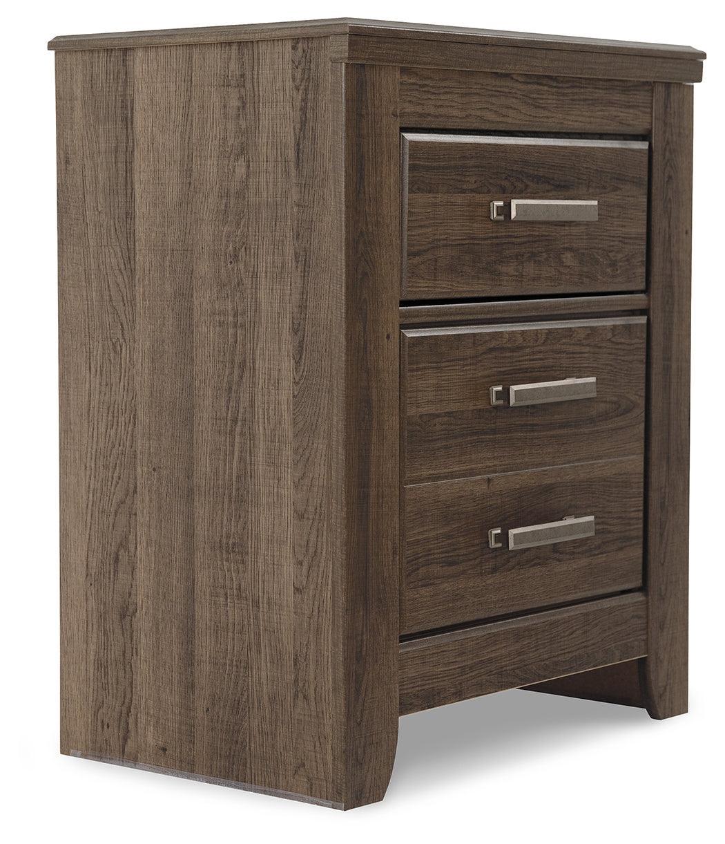 Juararo Dark Brown Nightstand - Image 2