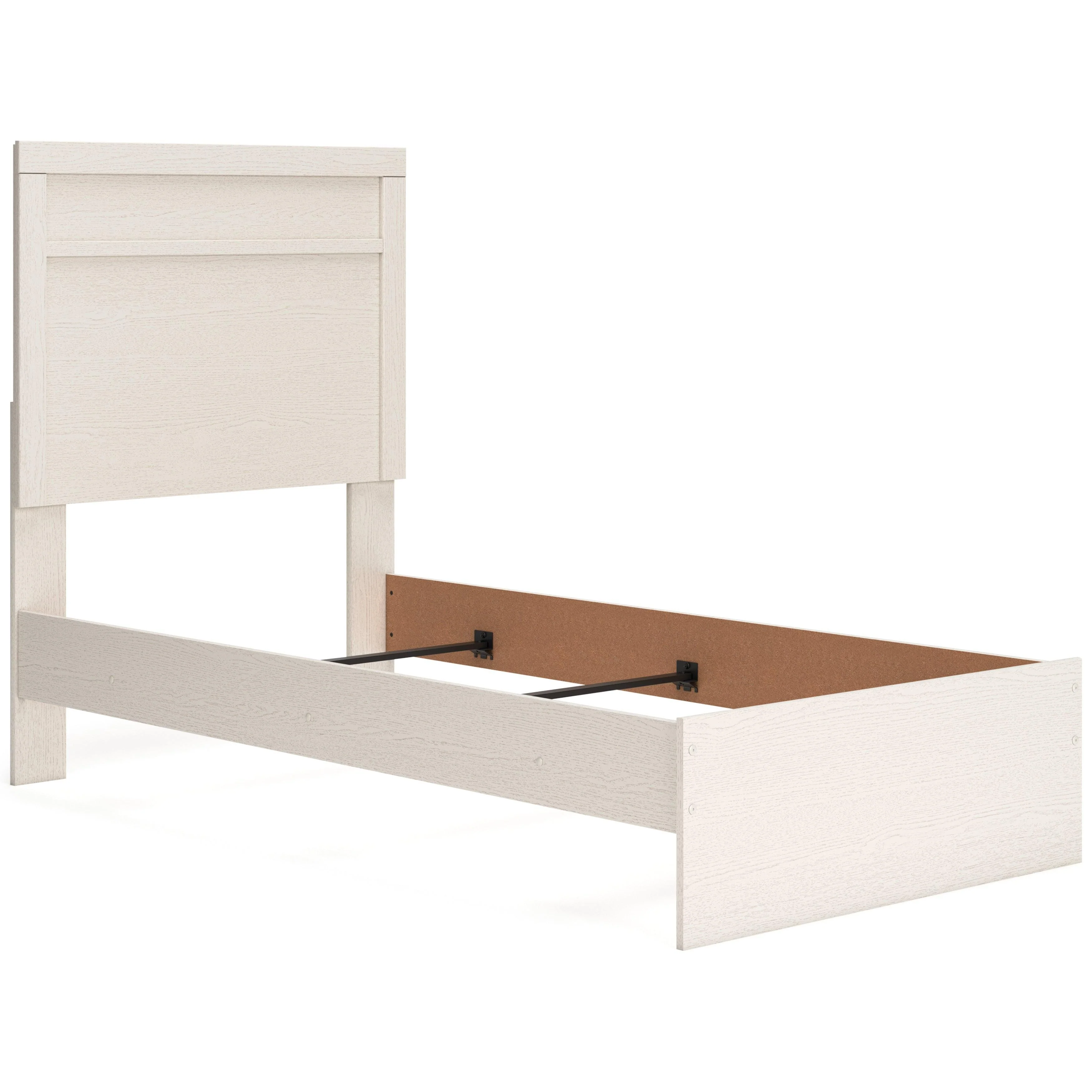 Stelsie White Twin Panel Bed - Image 3