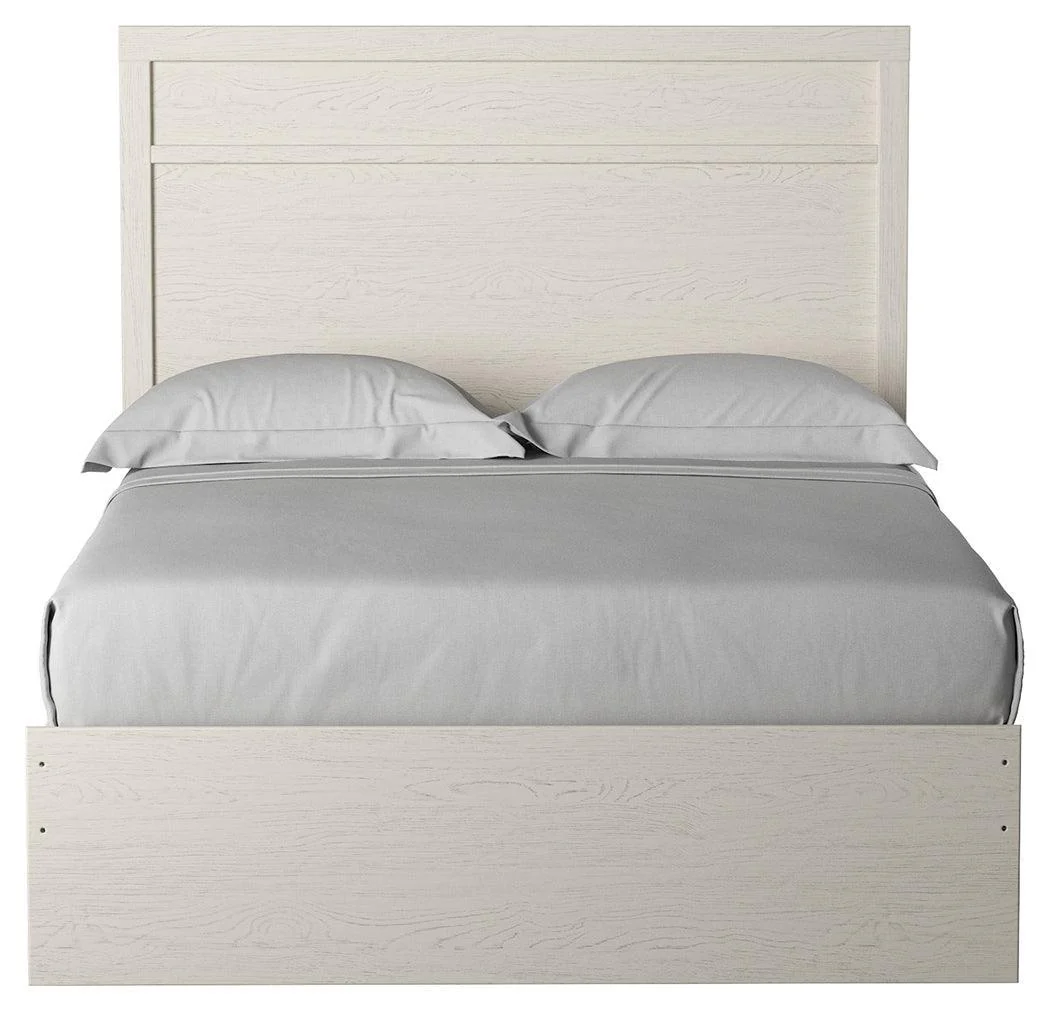 Stelsie White Full Panel Bed - Image 3