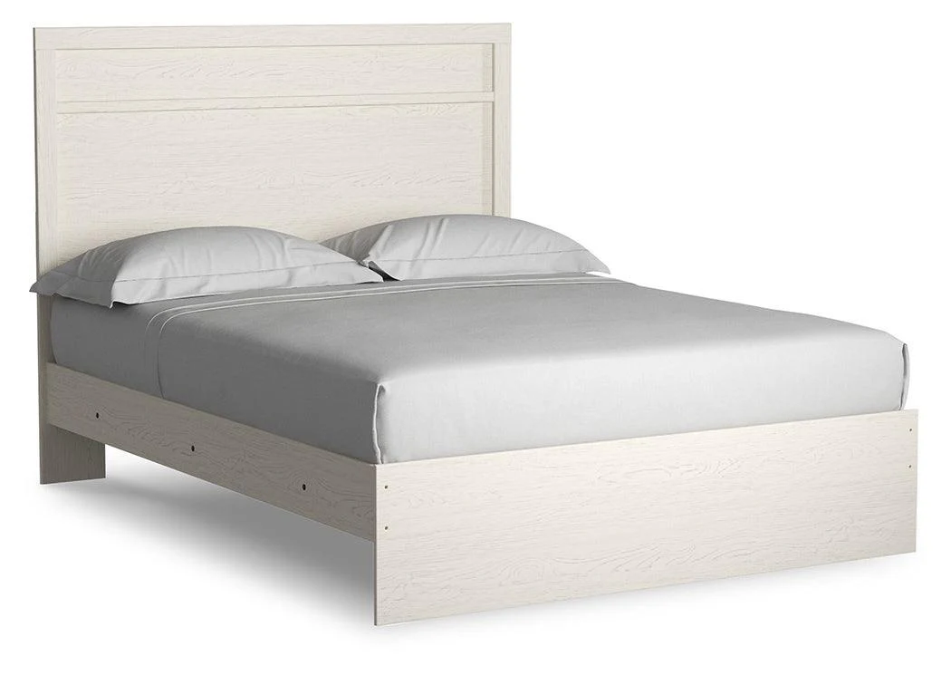 Stelsie White Queen Panel Bed - Image 2