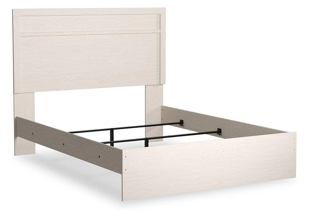 Stelsie White Queen Panel Bed - Image 1