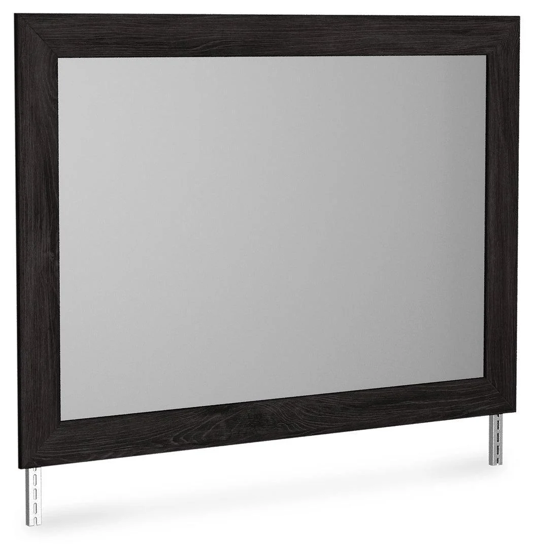 Belachime Black Bedroom Mirror - Image 2