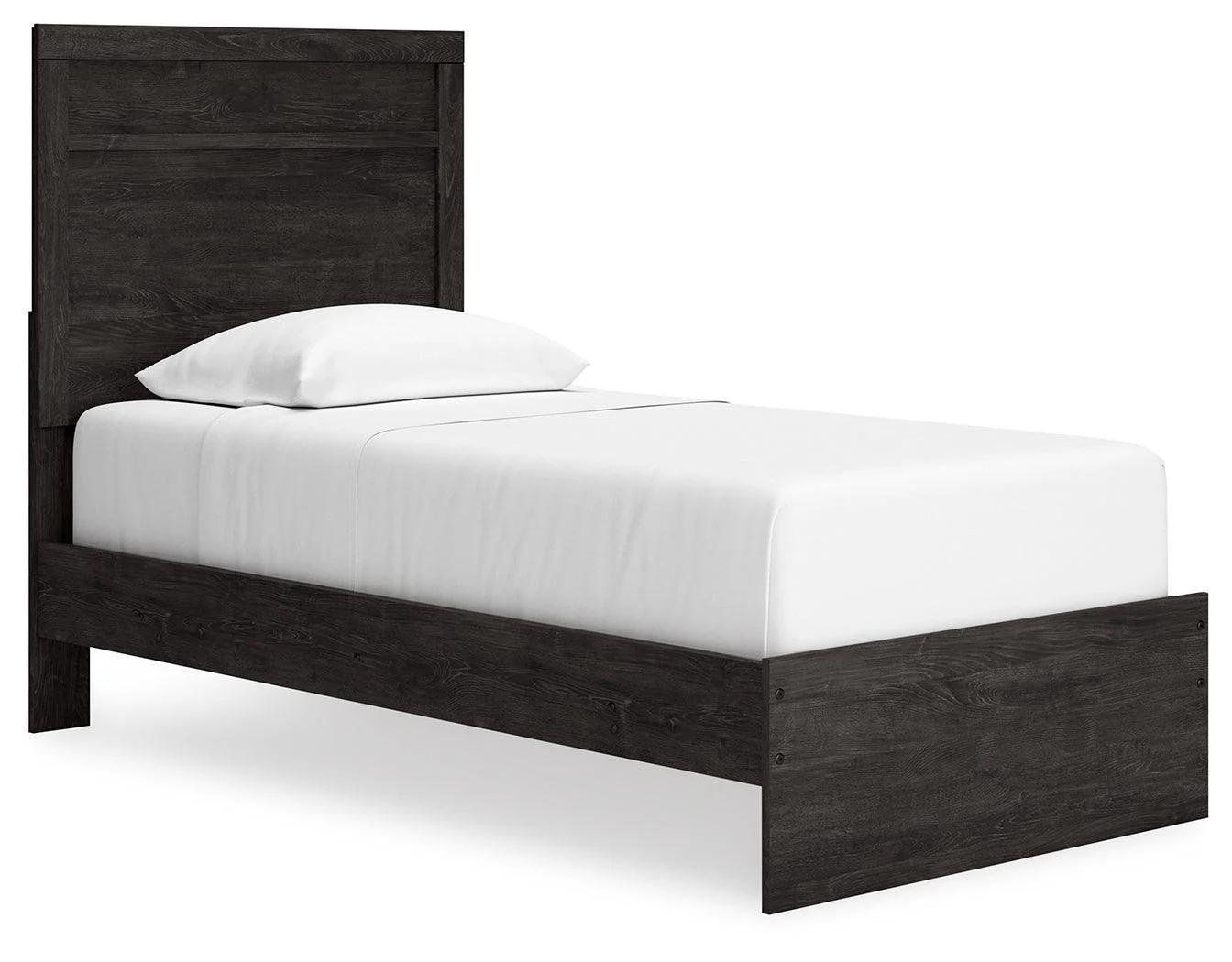 Belachime Black Twin Panel Bed - Image 2