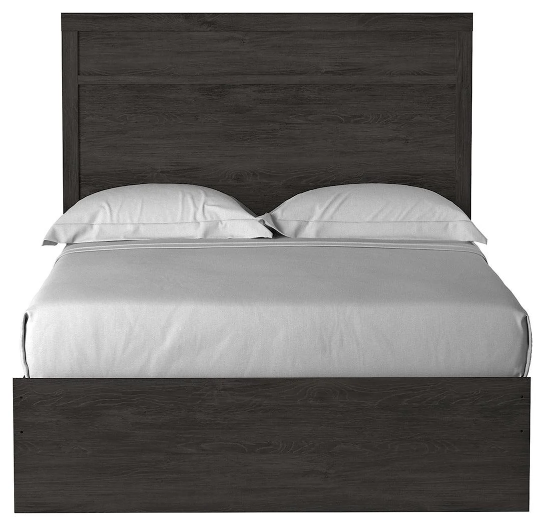 Belachime Black Full Panel Bed - Image 3