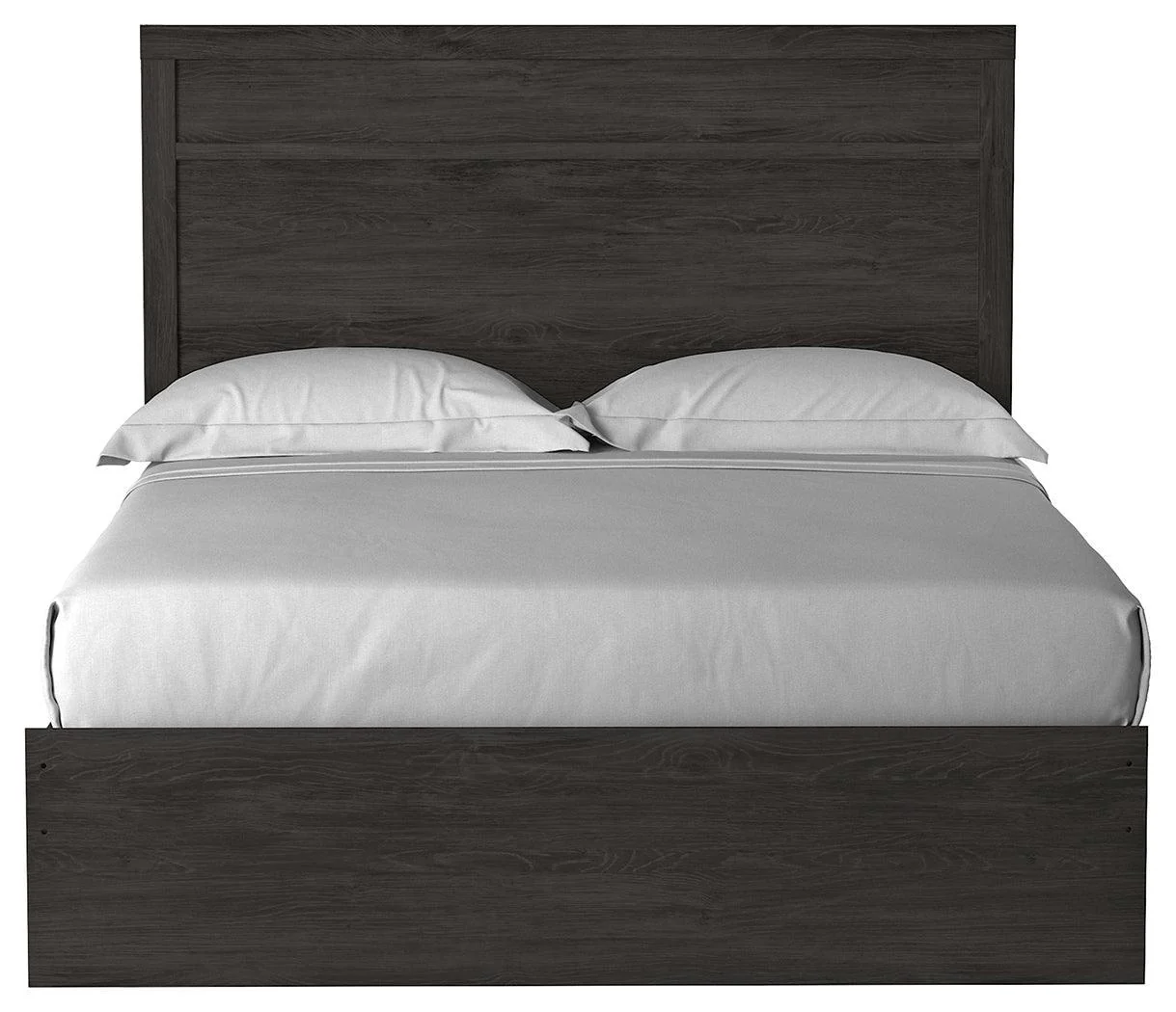 Belachime Black Queen Panel Bed - Image 3