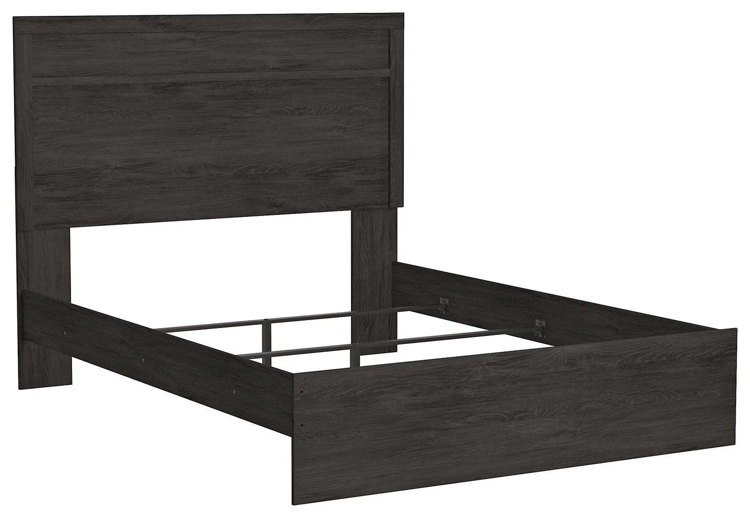 Belachime Black Queen Panel Bed - Image 2