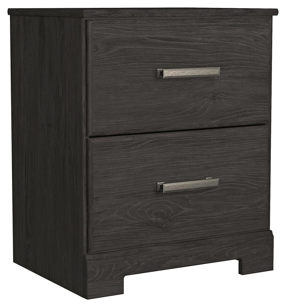 Belachime Black Nightstand - Image 2