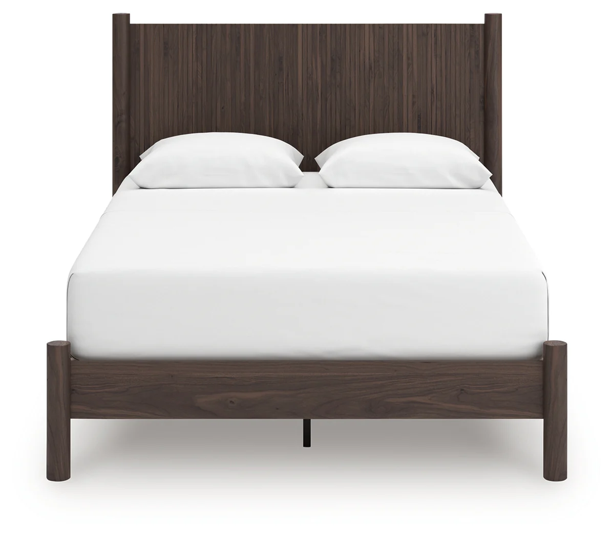 Pamytta Brown Queen Panel Platform Bed - Image 3