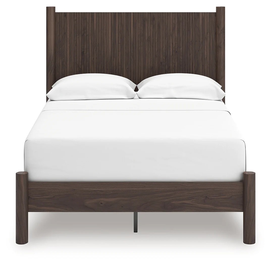 Pamytta Brown Full Panel Platform Bed - Image 3