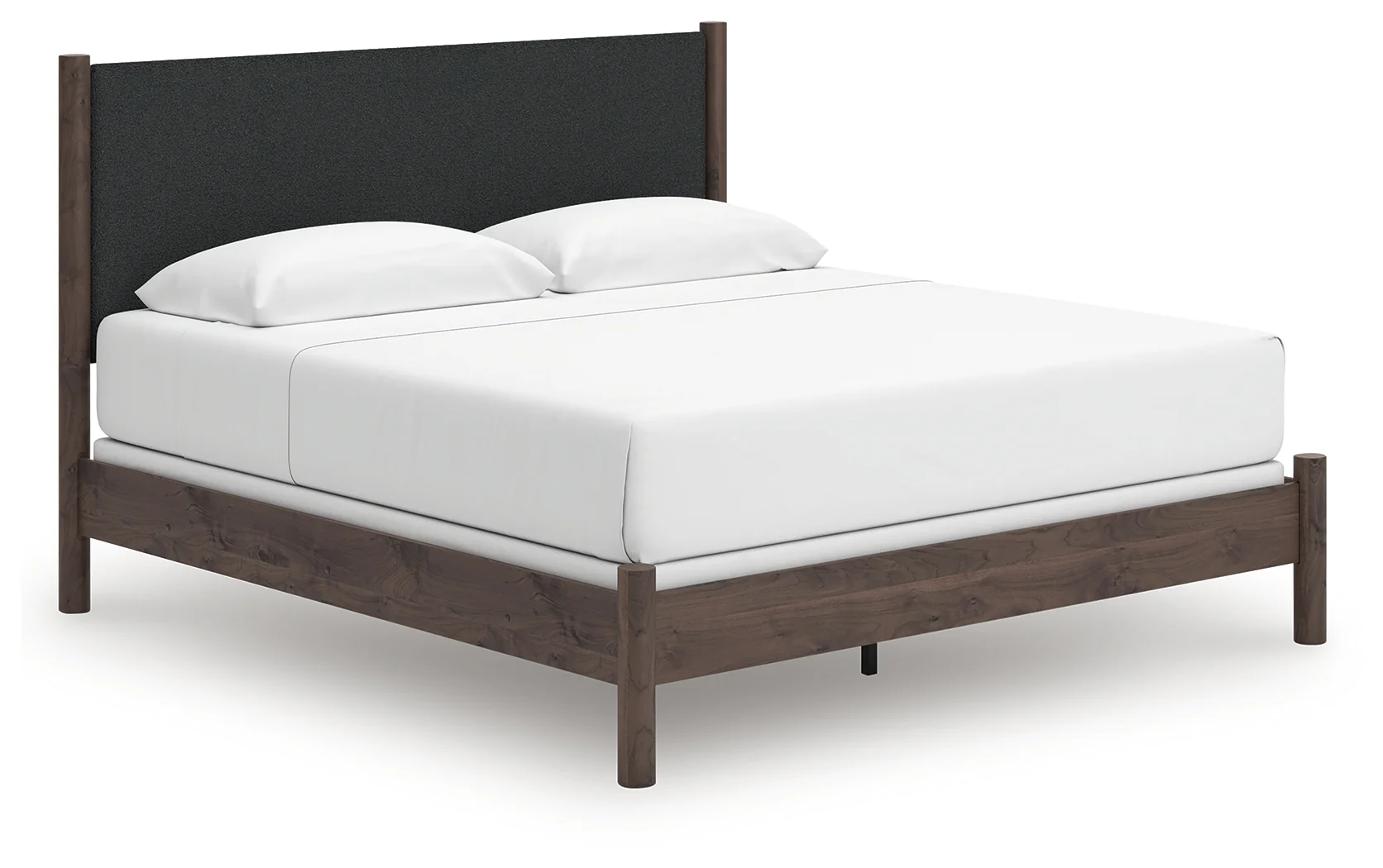 Pamytta Brown King Upholstered Panel Bed - Image 2