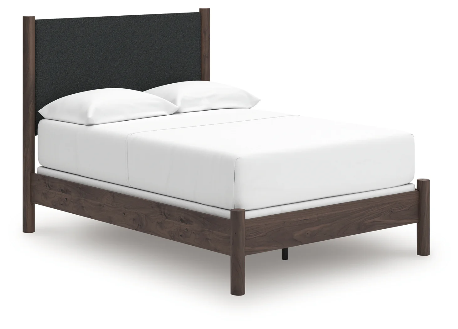 Pamytta Brown Full Upholstered Panel Bed - Image 2