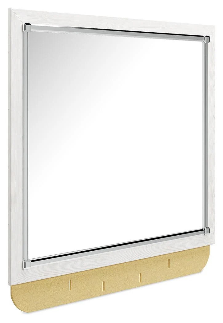 Altyra White Bedroom Mirror - Image 2