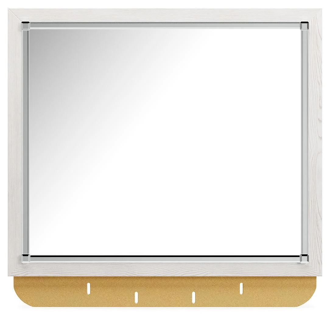 Altyra White Bedroom Mirror - Image 3