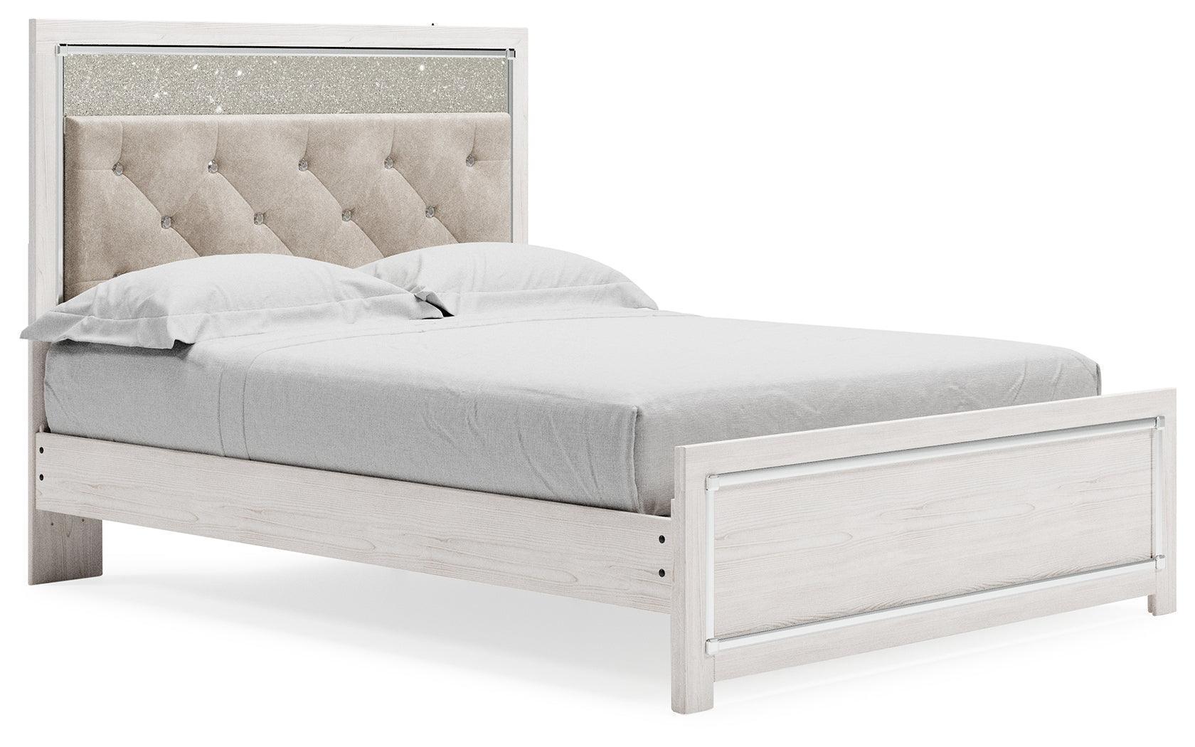 Altyra White Queen Panel Bed - Image 2