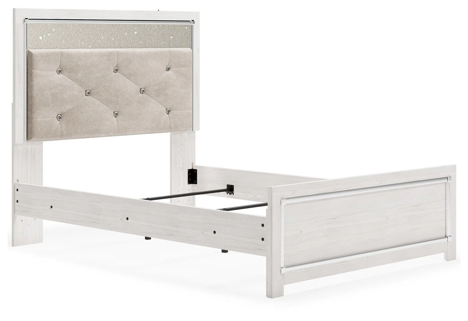 Altyra White Full Panel Bed - Image 2