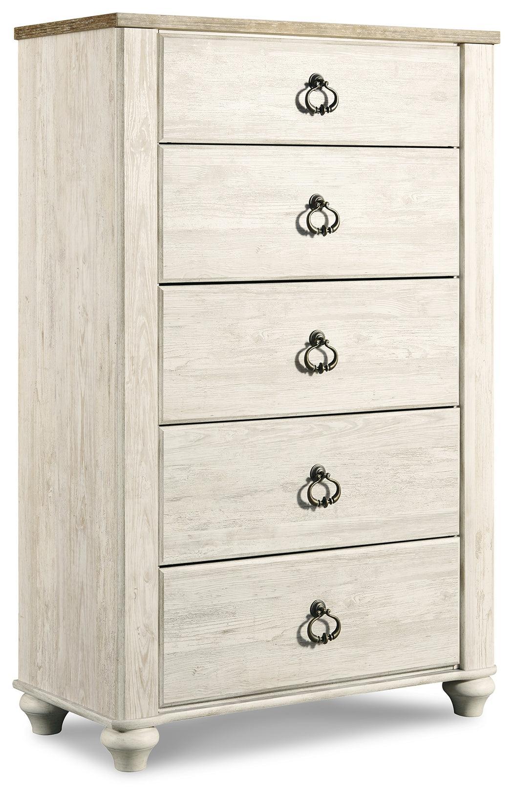 Willowton Two-Tone Chest Of Drawers - Image 2