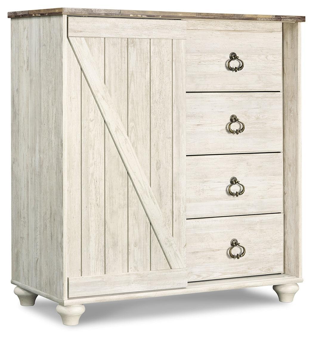 Willowton Whitewash Dressing Chest - Image 2