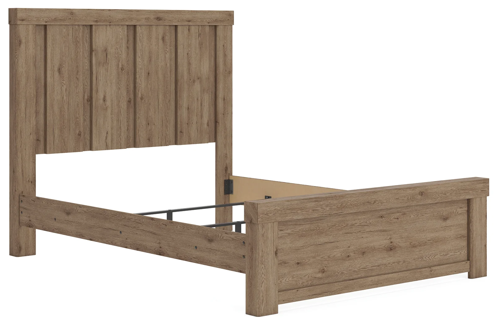 Oliandon Light Brown Queen Panel Bed - Image 3