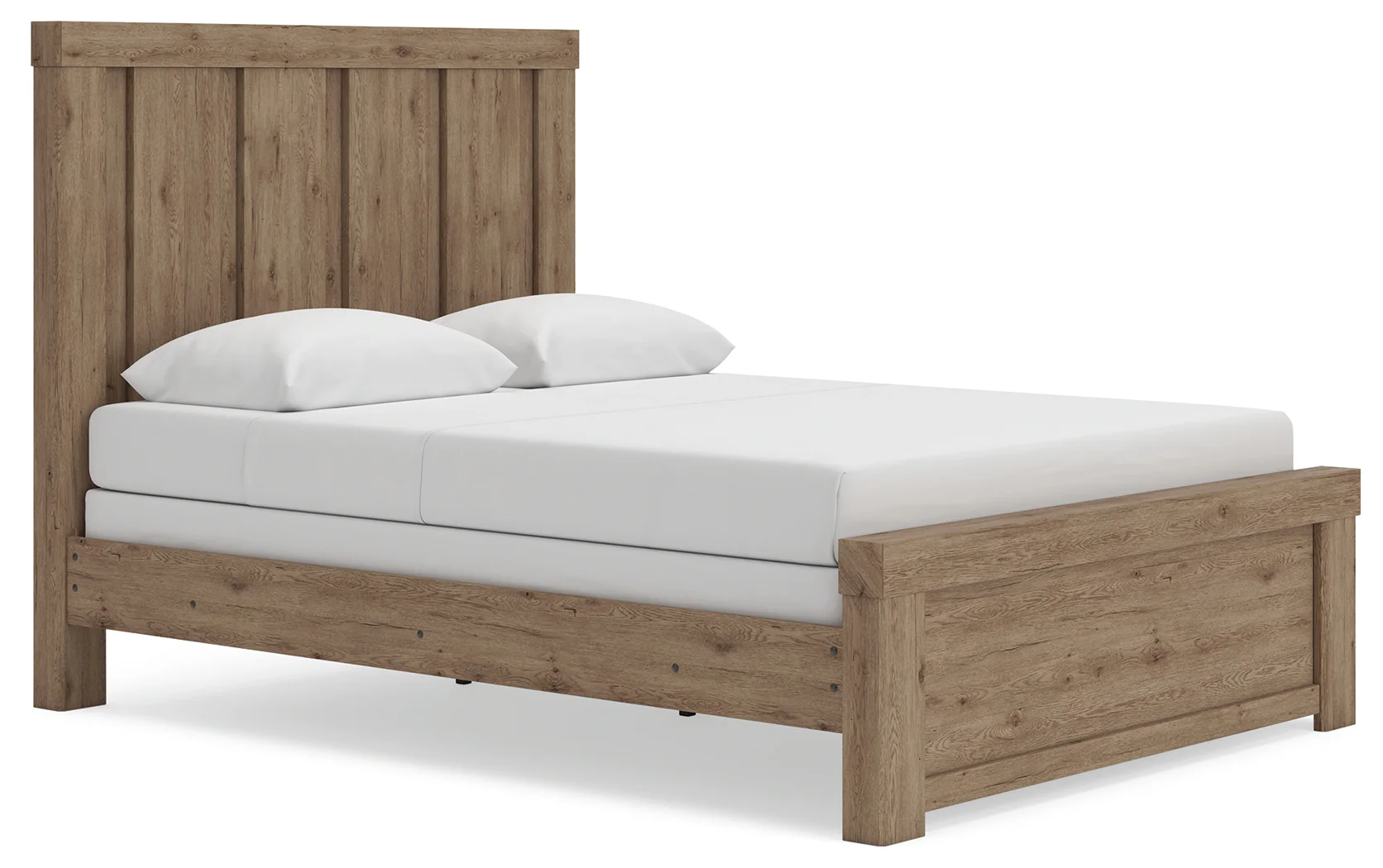 Oliandon Light Brown Queen Panel Bed - Image 2