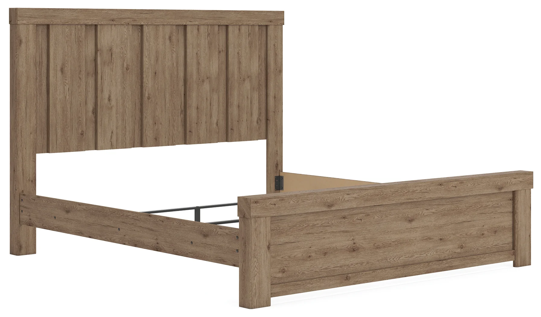 Oliandon Light Brown King Panel Bed - Image 3