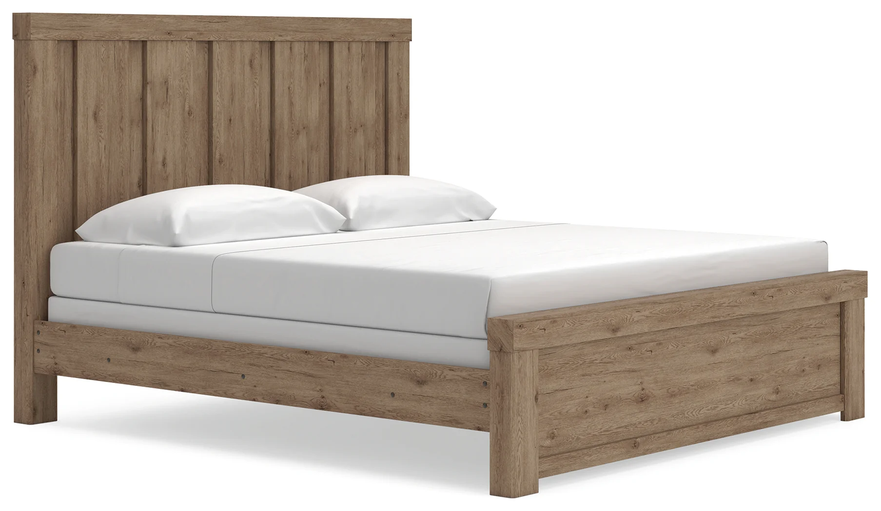 Oliandon Light Brown King Panel Bed - Image 2