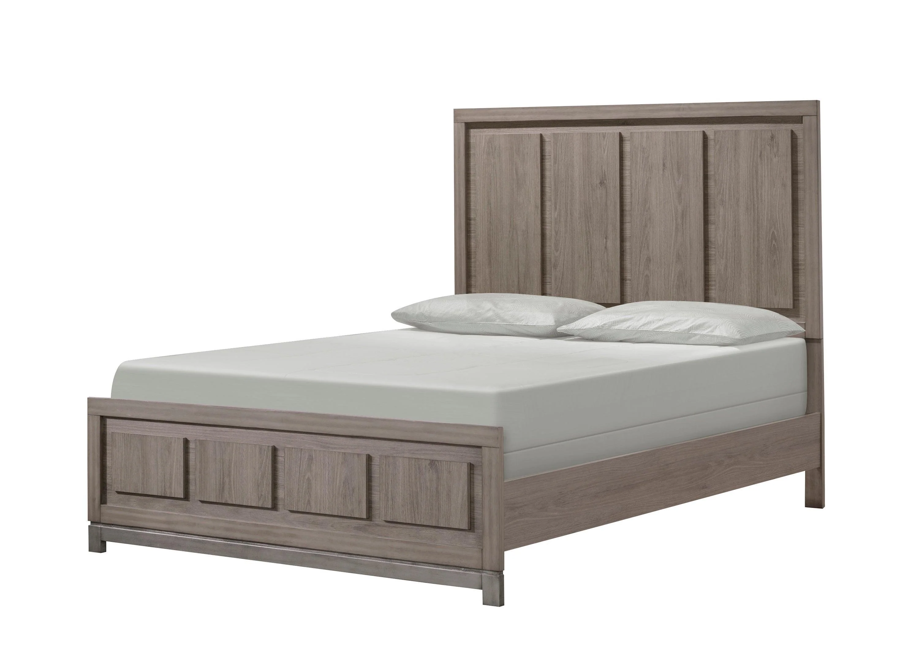 River Brown Upholstered Panel Bedroom Set - Image 2