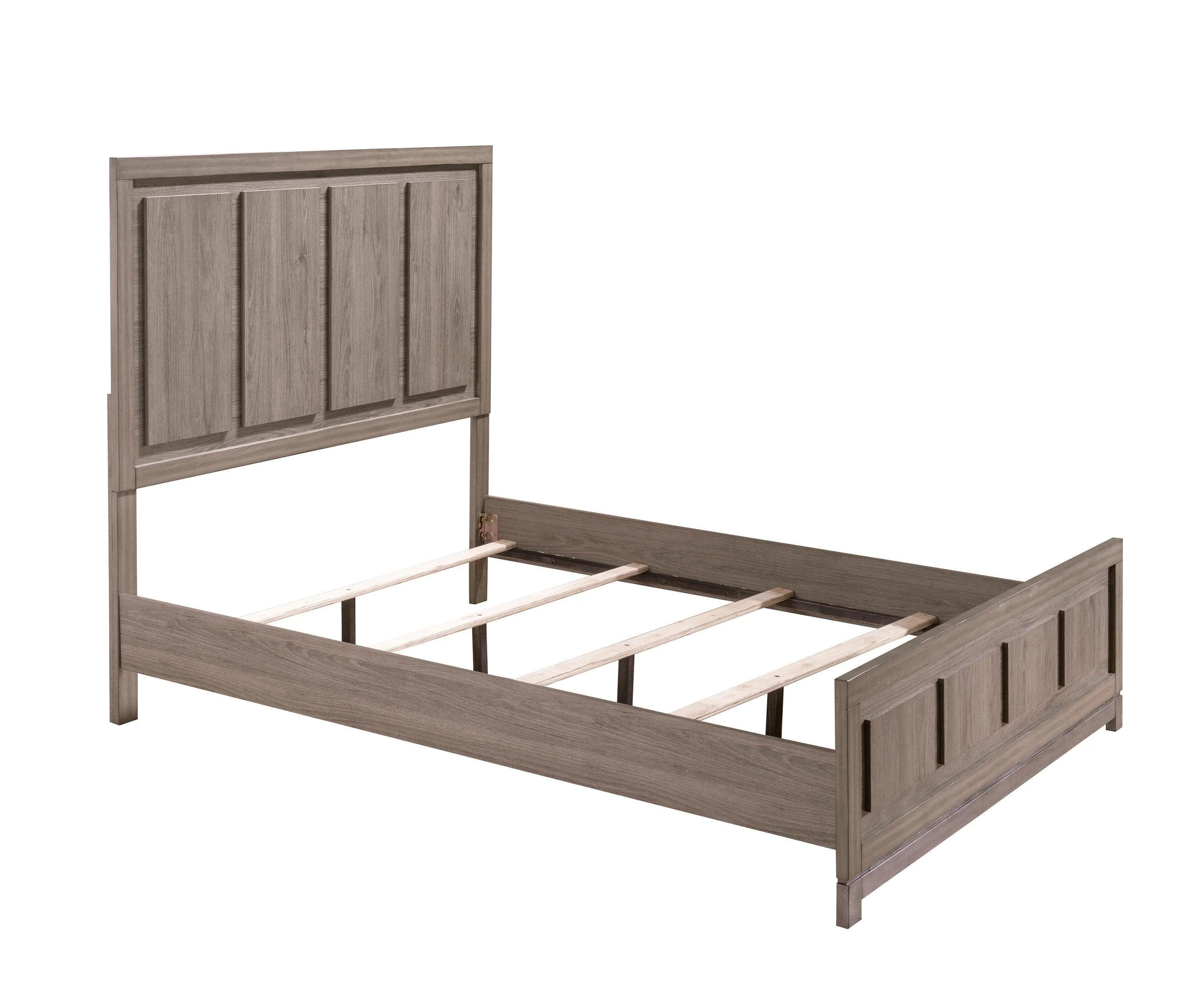 River Brown Upholstered Panel Bedroom Set - Image 3