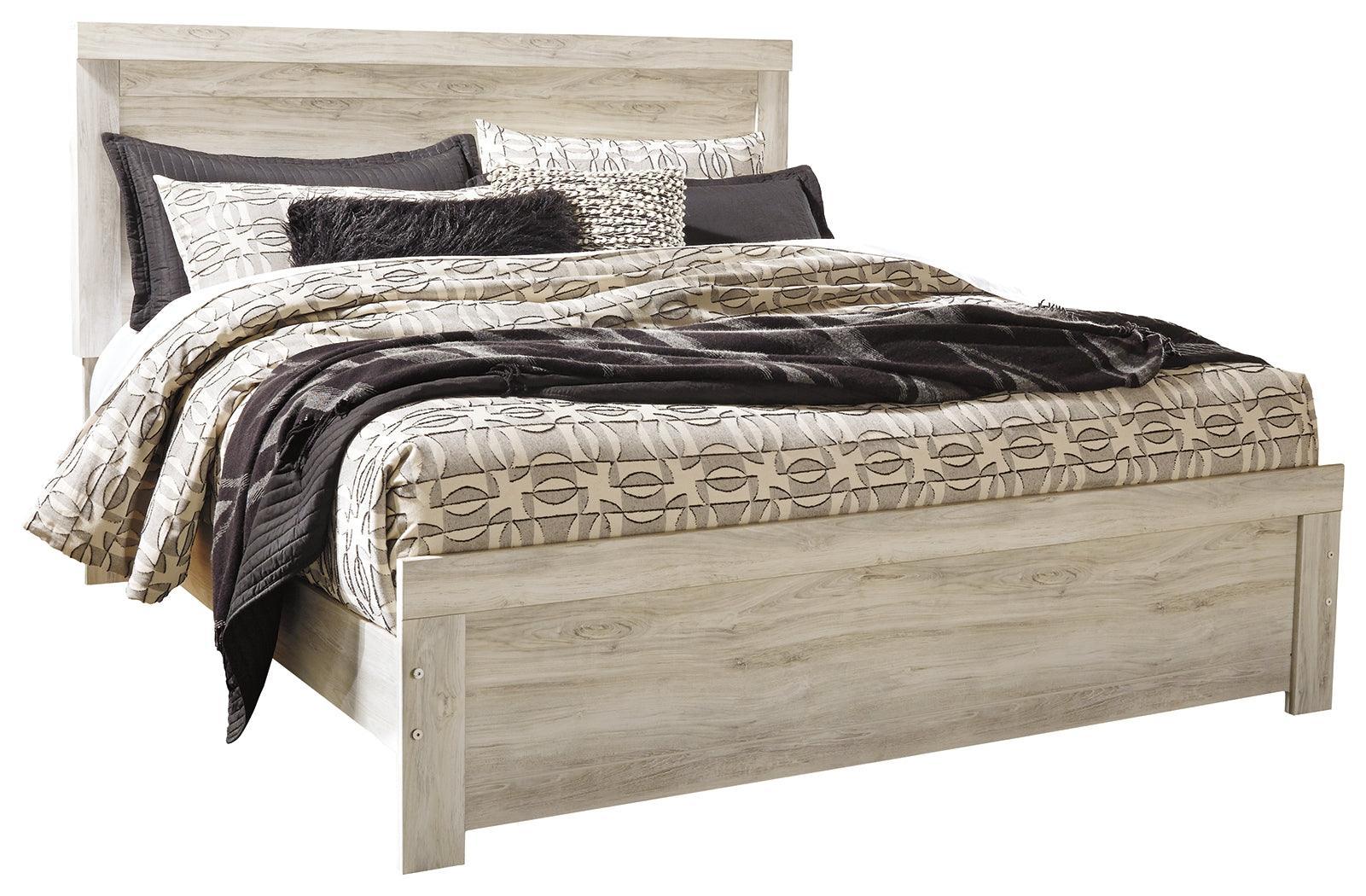 Bellaby Whitewash King Panel Bed - Image 2