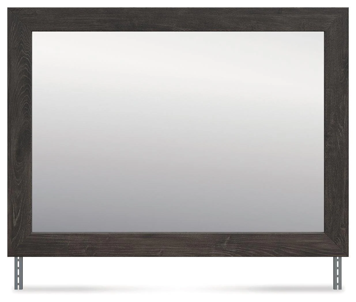 Fraluna Charcoal Bedroom Mirror - Image 2