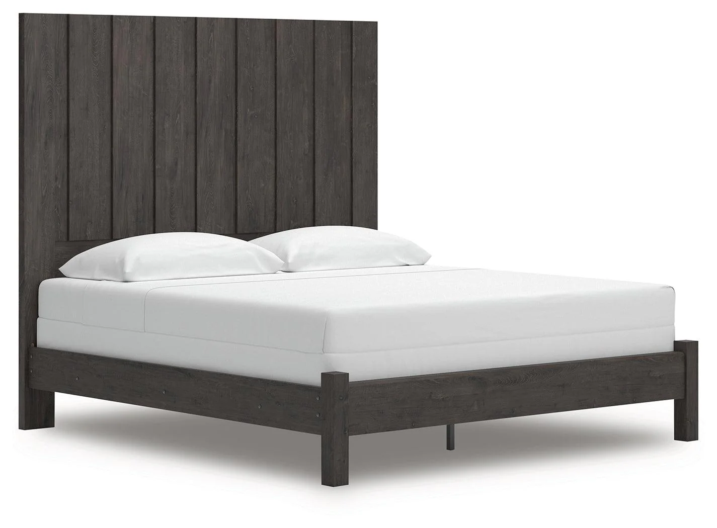 Fraluna Charcoal King Panel Bed - Image 1