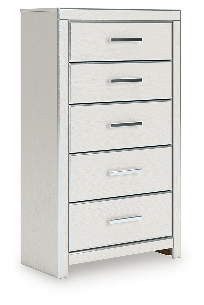 Zuraleus White Chest of Drawers - Image 2