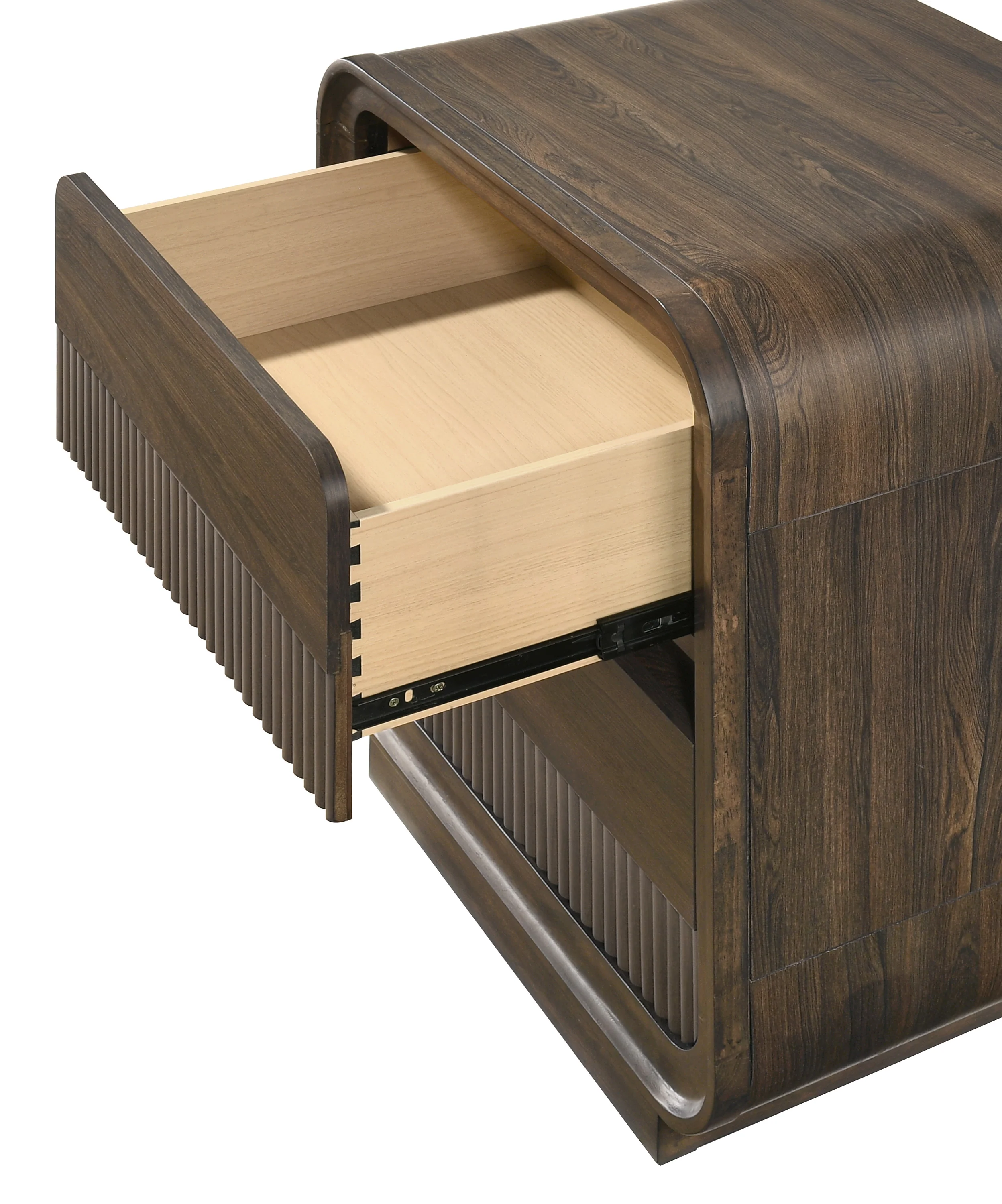 Kinkaid Gray Nightstand - Image 2