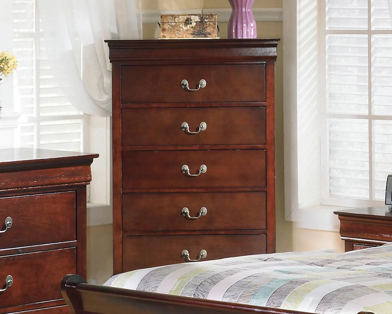 Alisdair Dark Brown Chest Of Drawers - Image 3