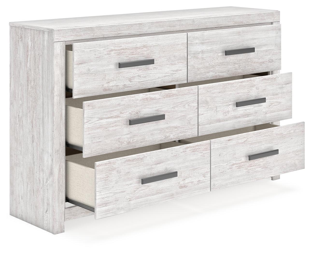 Cayboni Whitewash Dresser - Image 3