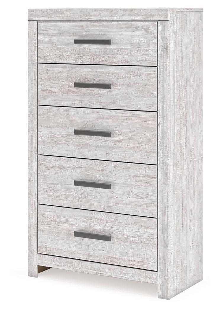 Cayboni Whitewash Chest Of Drawers - Image 2