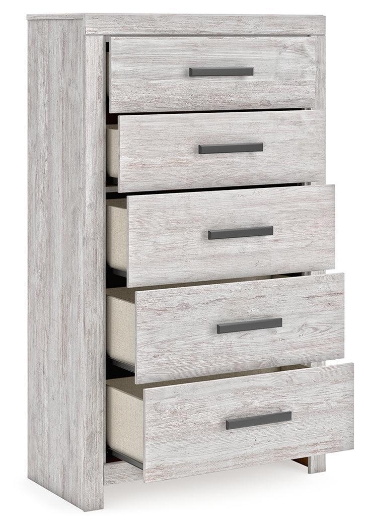 Cayboni Whitewash Chest Of Drawers - Image 3