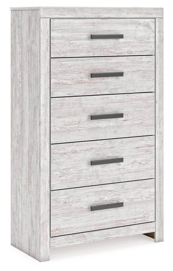 Cayboni Whitewash Chest Of Drawers - Image 1