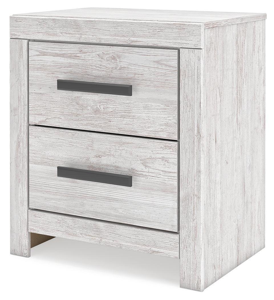 Cayboni Whitewash Nightstand - Image 2