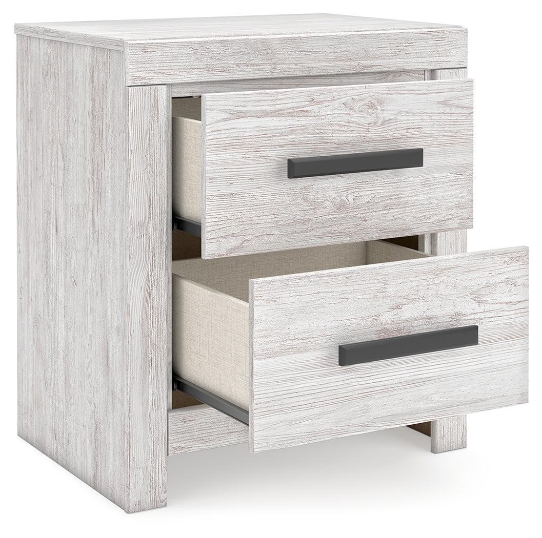 Cayboni Whitewash Nightstand - Image 3