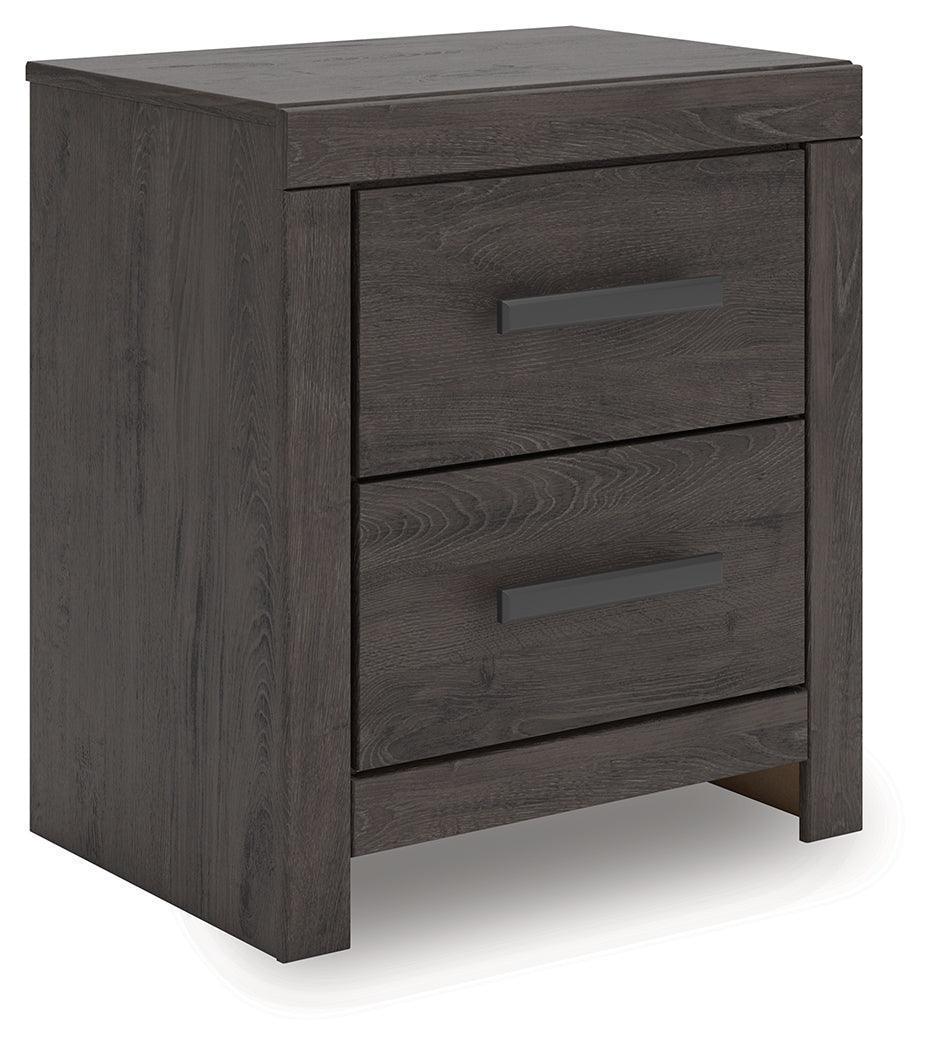 Prendonea Charcoal Nightstand - Image 2