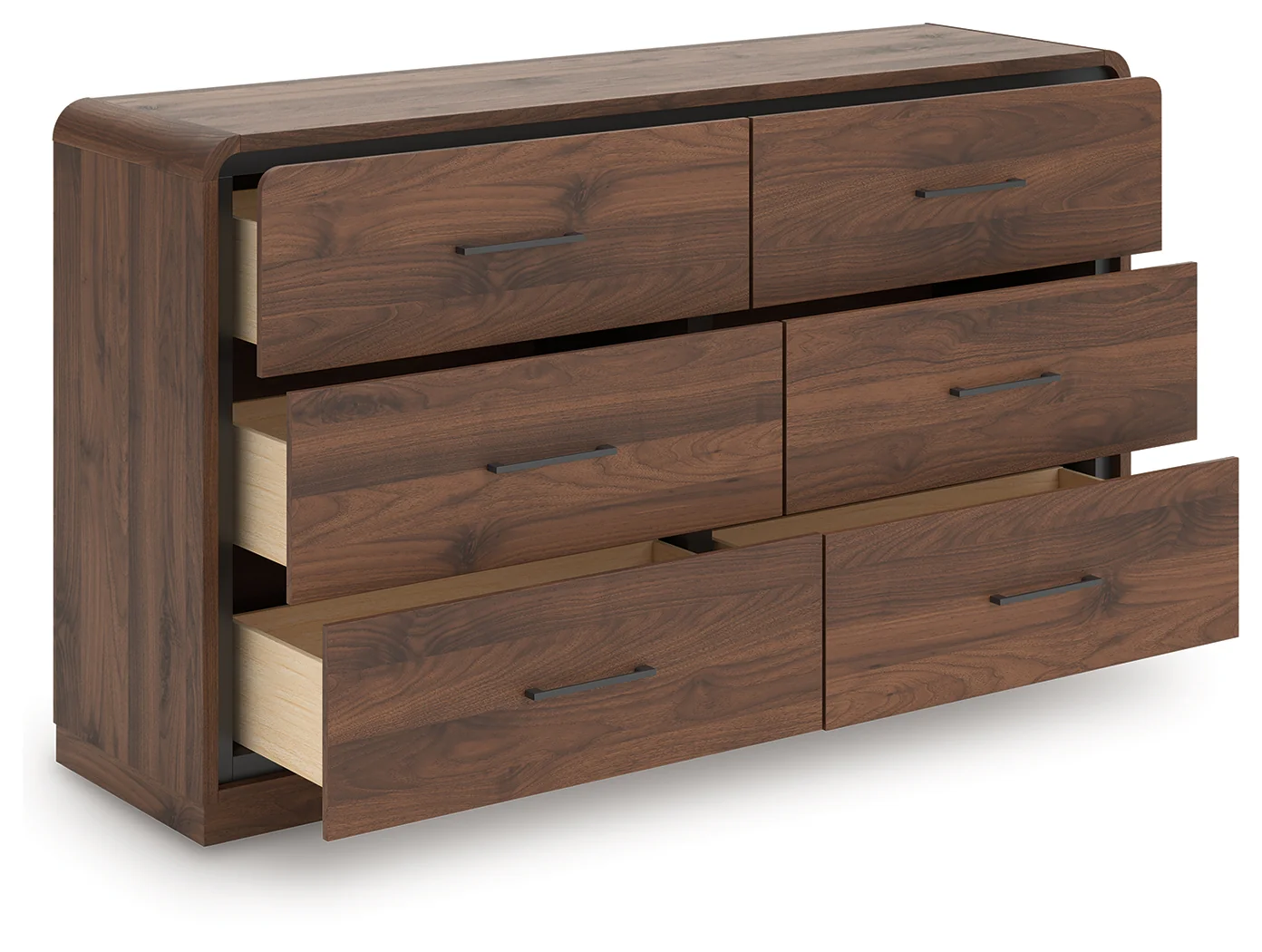 Fortlorn Walnut Brown Dresser - Image 3