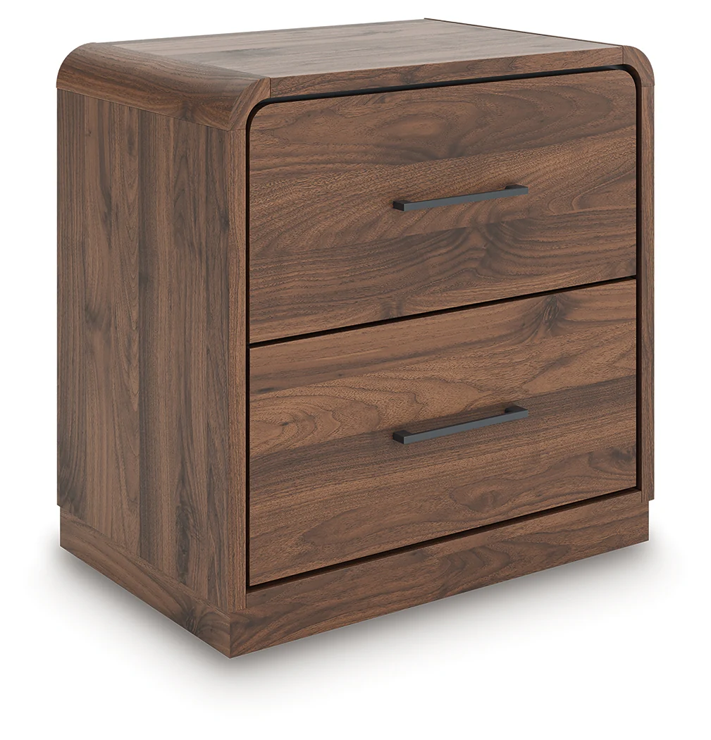Fortlorn Walnut Brown Nightstand - Image 2