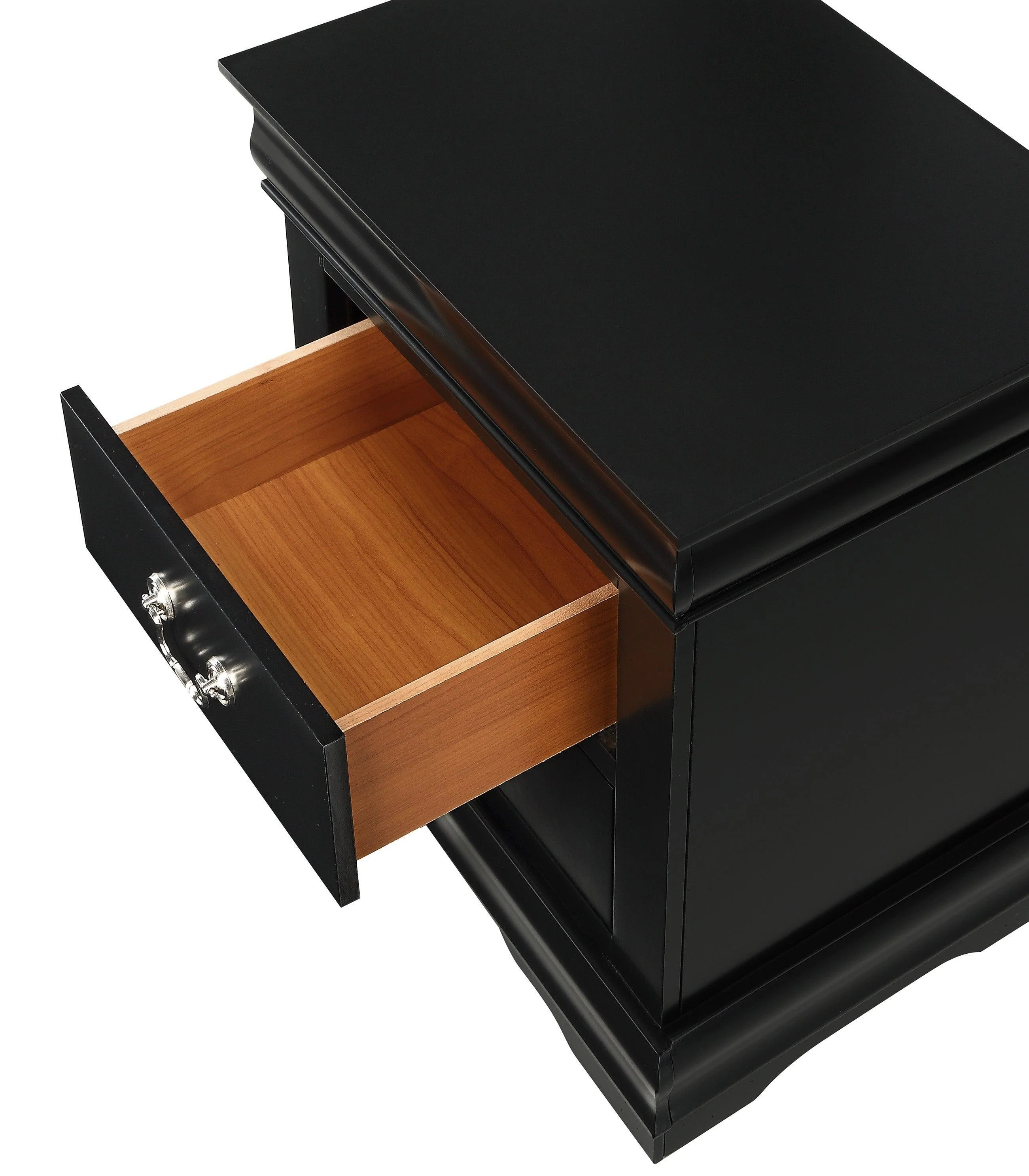 Louis Philip Dresser Black 6 Drawers - Image 3
