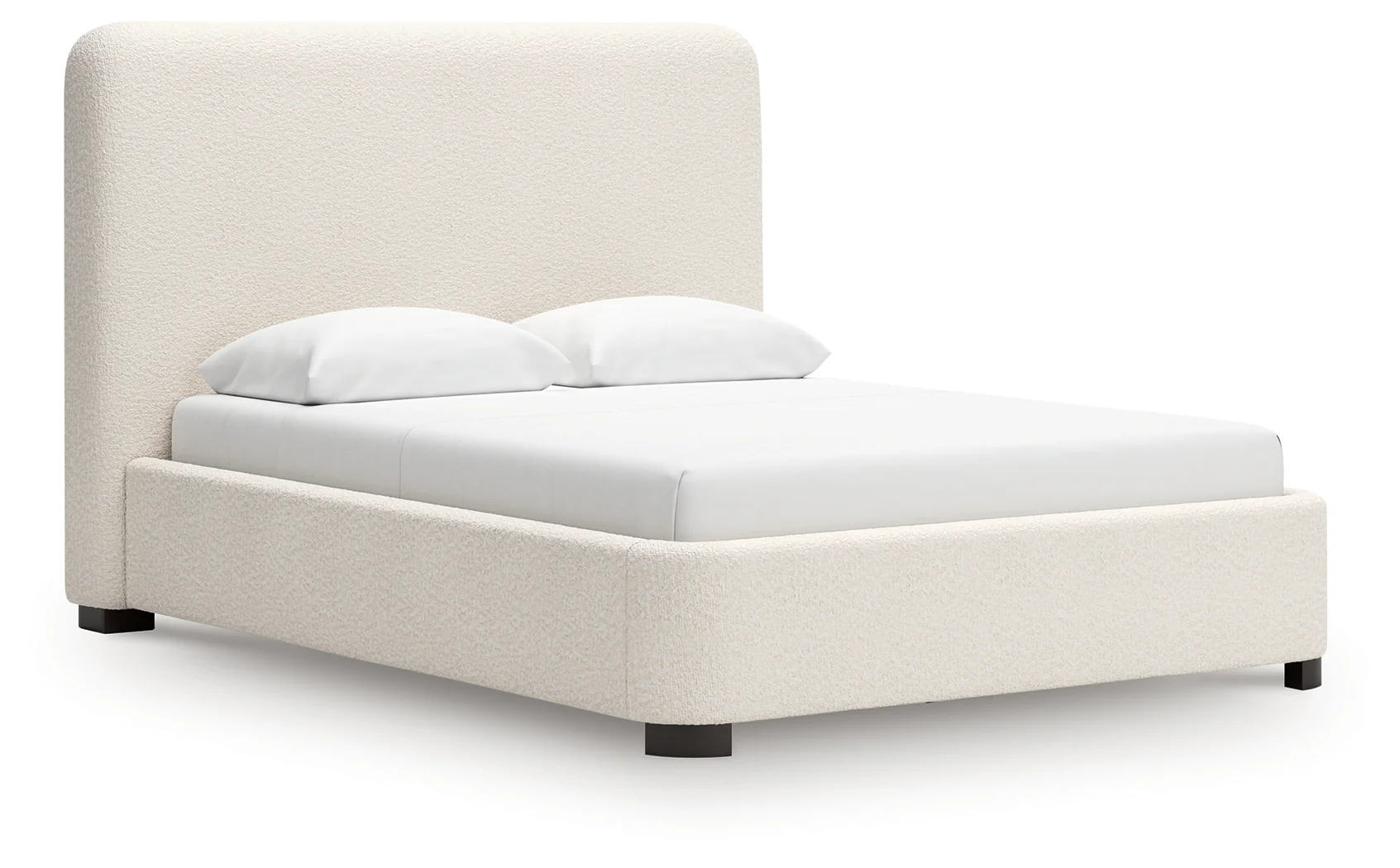 Brintstreet Beige Next-Gen Nuvella™ Queen Upholstered Bed - Image 2