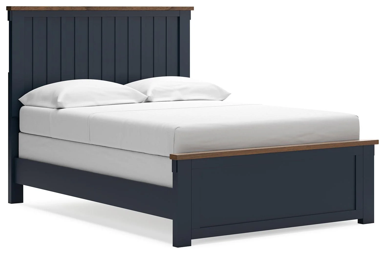 Landocken Brown/Blue Full Panel Bed - Image 2