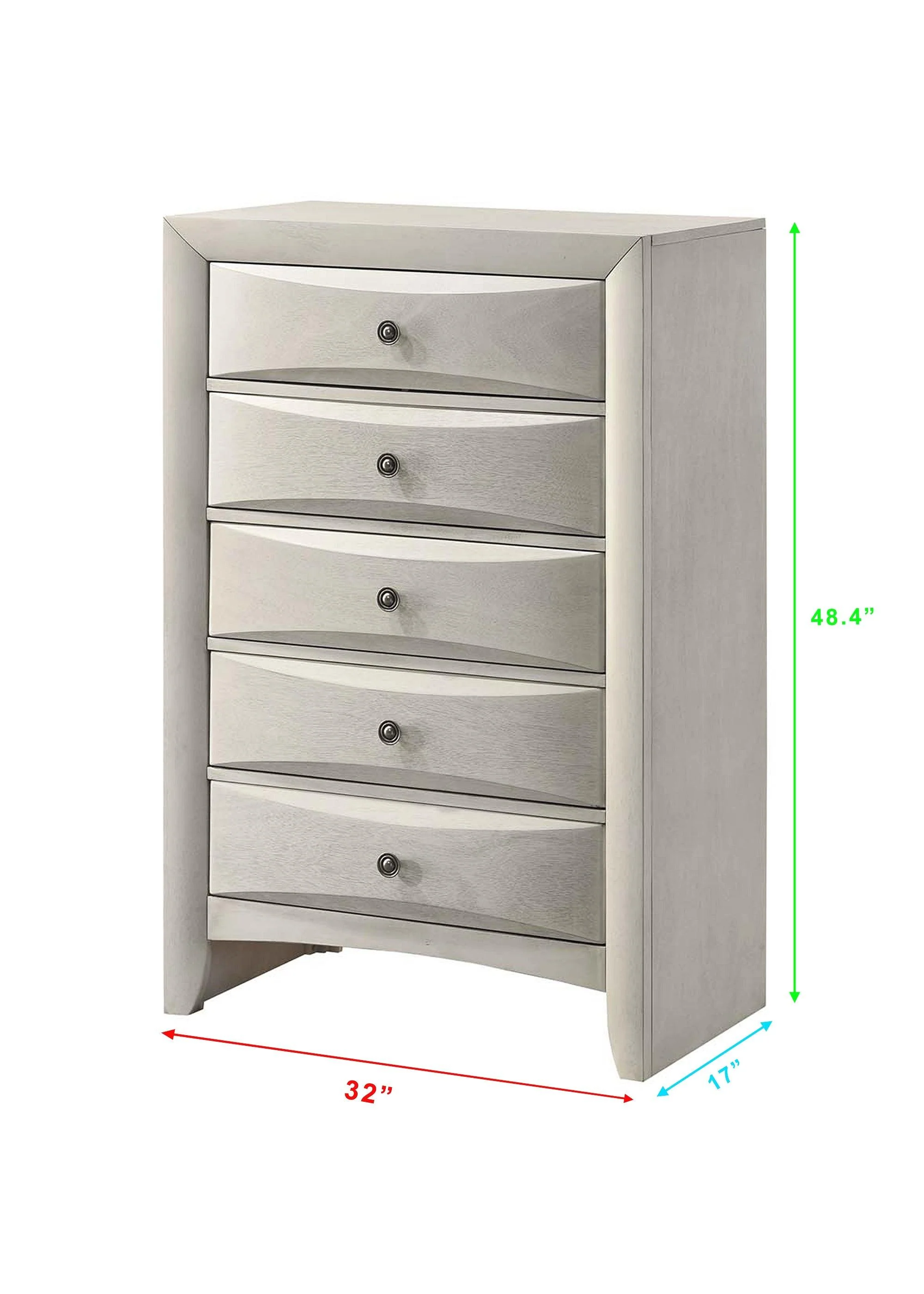 Emily White Chest - Image 2